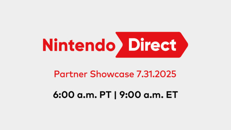 New Nintendo Direct Partner Showcase Announced